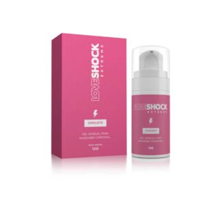 Gel Excitante Loveshock Extreme Beijável Chiclete - Nova Versão 12 g