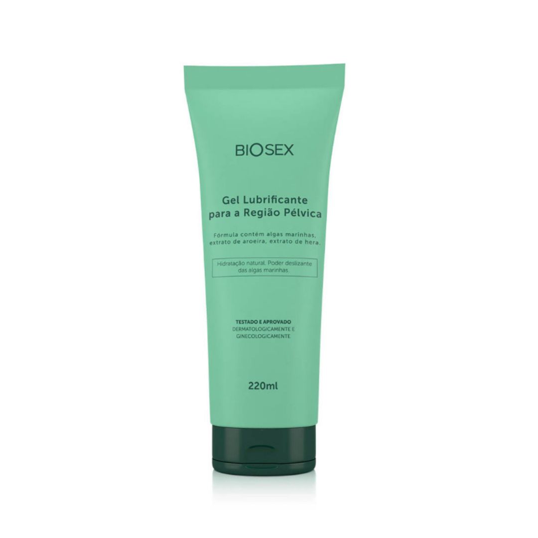 Gel Lubrificante Natural pra Região Pélvica Biosex - 220 ml